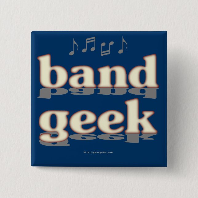Band Geek Knapp (Framsida)