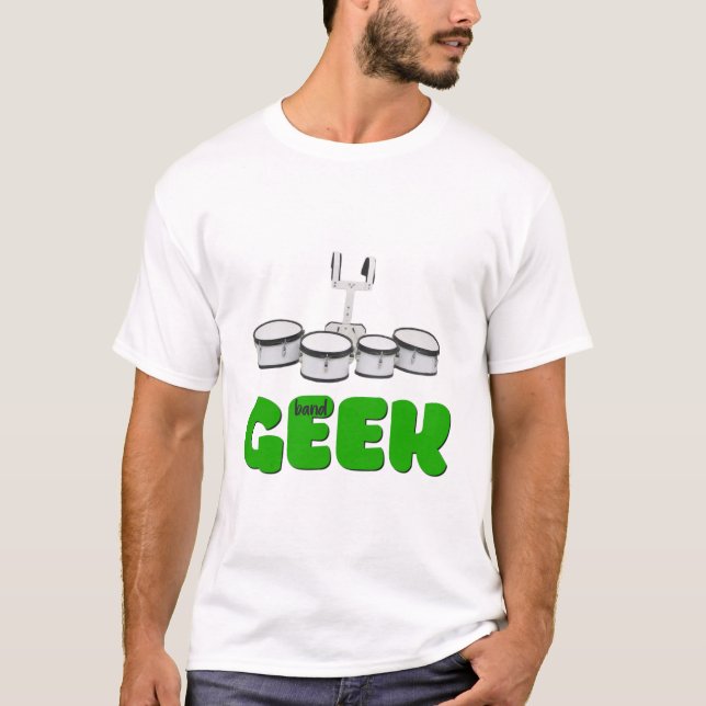 Band Geek - Tendenser/Quads T Shirt (Framsida)