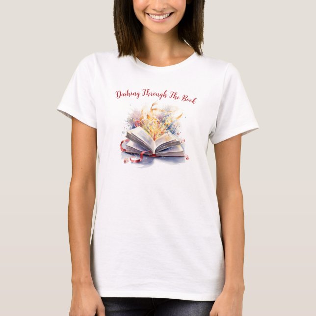 Band genom Bok T Shirt (Framsida)