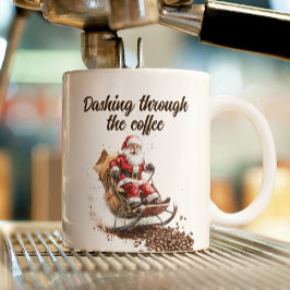 Band genom kaffejulen kaffemugg