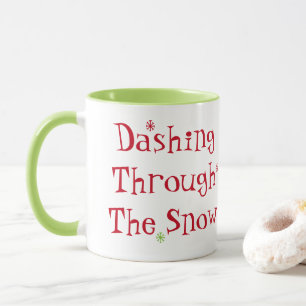 Band genom Snö Mugg