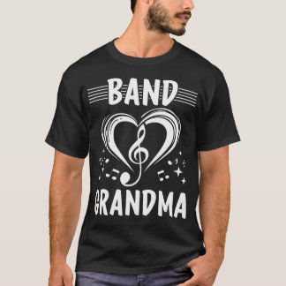 Band Grandma Marching Band Grandmother Appreciatio T Shirt
