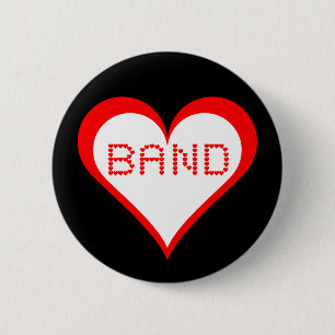 Band Hearts Knapp