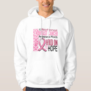Band I2 1,4 för bröstcancermedvetenhetmånad Sweatshirt