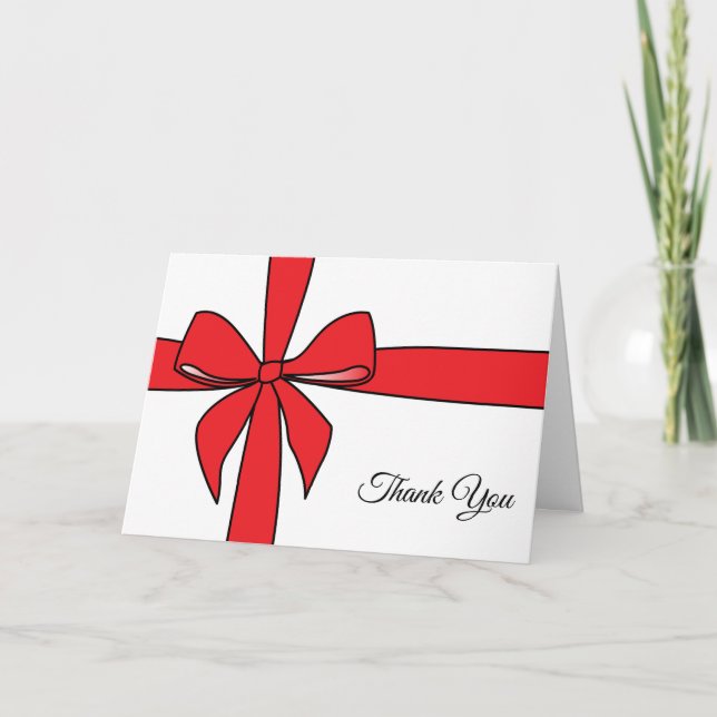 band inslagen tack kort (Framsida)