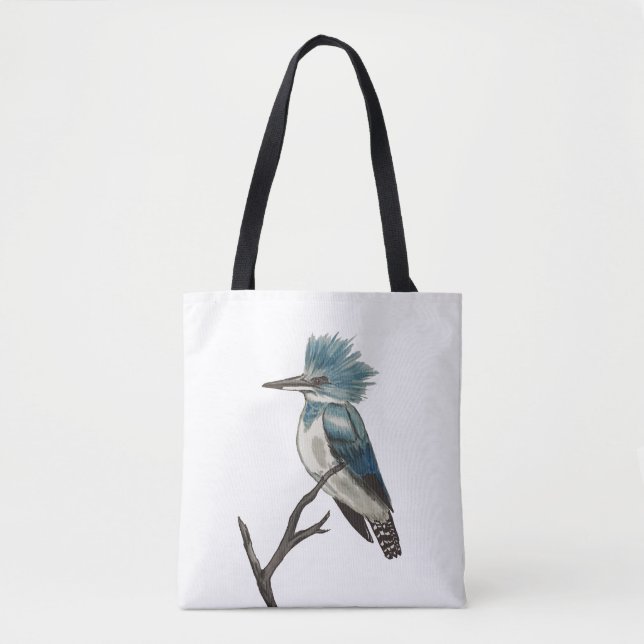 Band Kingfisher Tote Bag Tygkasse (Framsida)
