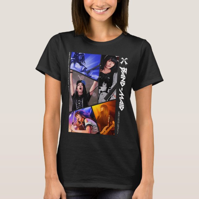 BAND MAID PANEL T SHIRT (Framsida)