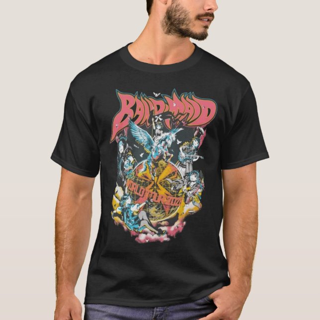Band Maid-turné 2026 T Shirt (Framsida)