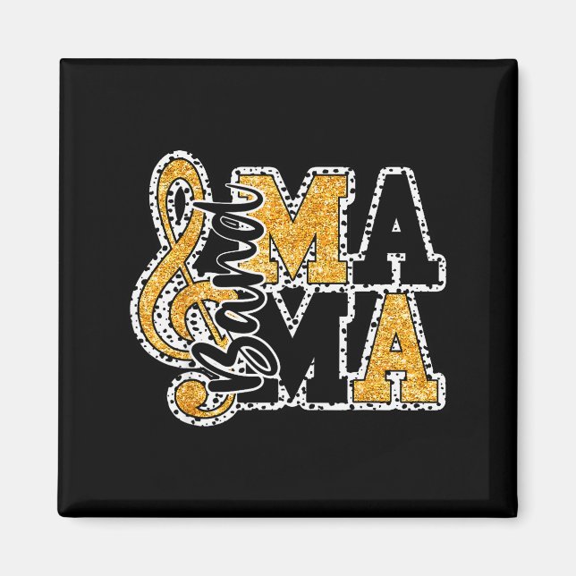 Band Mamma Liv Mors Dag Band Mamma Marchingband Magnet (Framsidan)