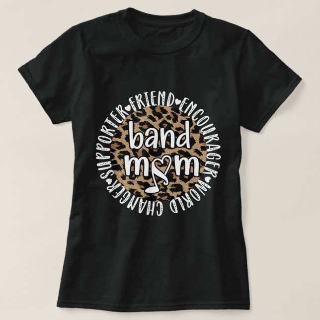 Band Mamma Marching Band Mamma Marching Band Mor T Shirt (Design framsida)