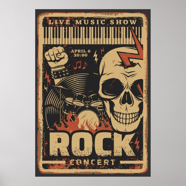 Band-manifest Poster (Framsidan)