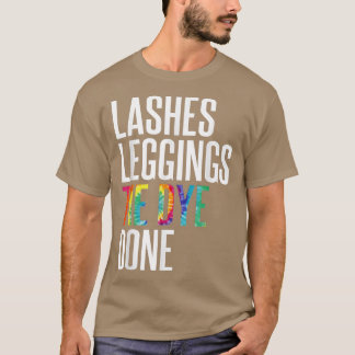 Band med benbindningsfärg för kvinnochecklista, hö t shirt