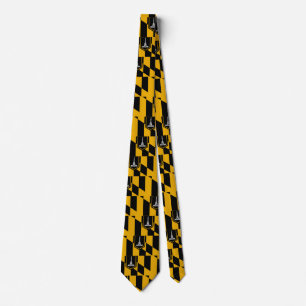 Band med Flagga Baltimore City, Maryland, USA Slips