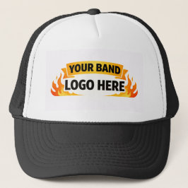 🎵 Band Merch Trucker Keps | Mesh Anpassad Band Lo