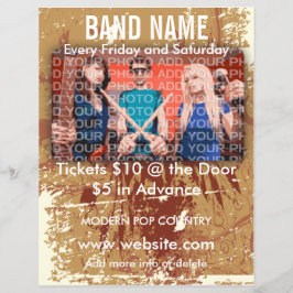 Band Namn Music Flyer