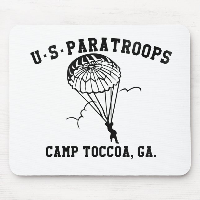 Band of Brothers Currahee US Paratrooper Toccoa Musmatta (Framsidan)