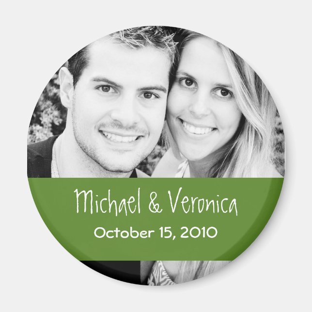 Band Photo Spara datum magneter (Framsidan)