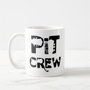 Band Pit Crew Musical Text Kaffemugg