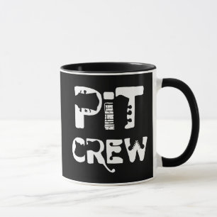 Band Pit Crew Musical Text Mugg