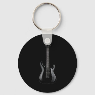 Band Rock and roll Guitar är För manar Band Tee 10 Nyckelring