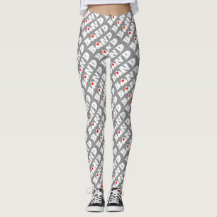 Band Small Heart Leggings