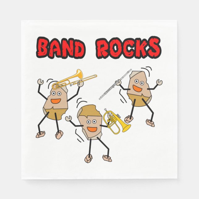 Band Sten Pappersservett (Framsidan)