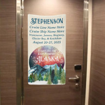 Band till den sista ytterdörren Alaska Cruise Door