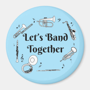 Band tillsammans magnet