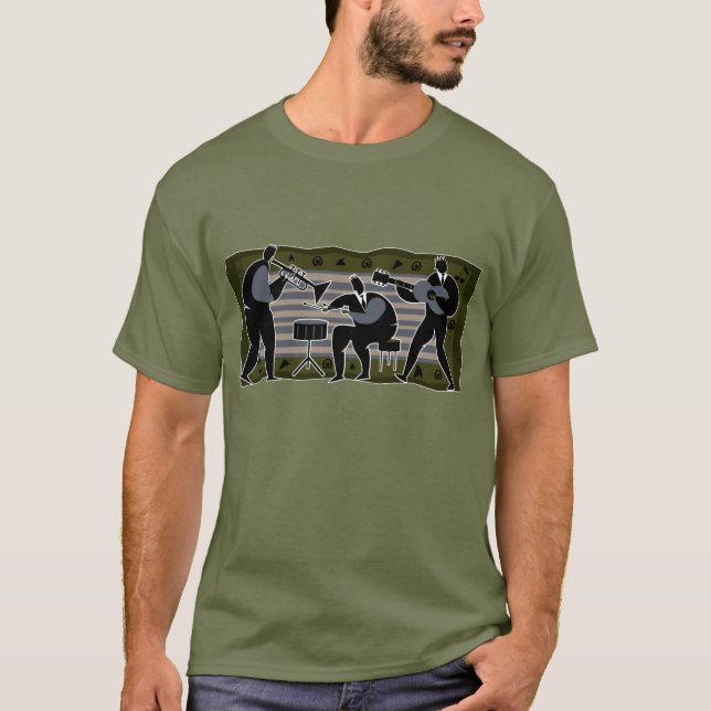 Band Trio T Shirt (Framsida)
