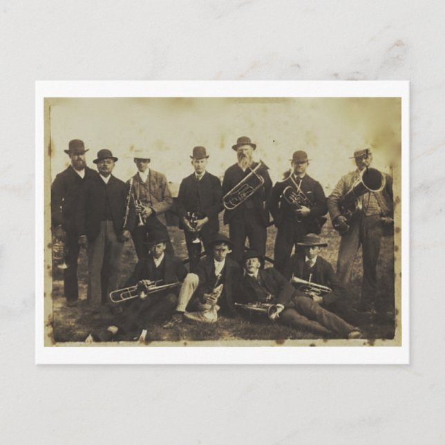 band vykort (Framsida)