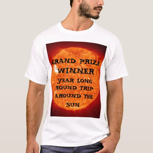 Bända vinnare för tusen dollar t-shirt (Framsida)