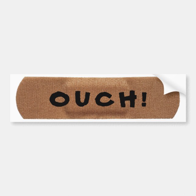 Bandagej med OUCH! Bildekal (Framsidan)