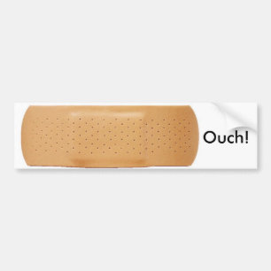 bandaid Ouch! Bildekal