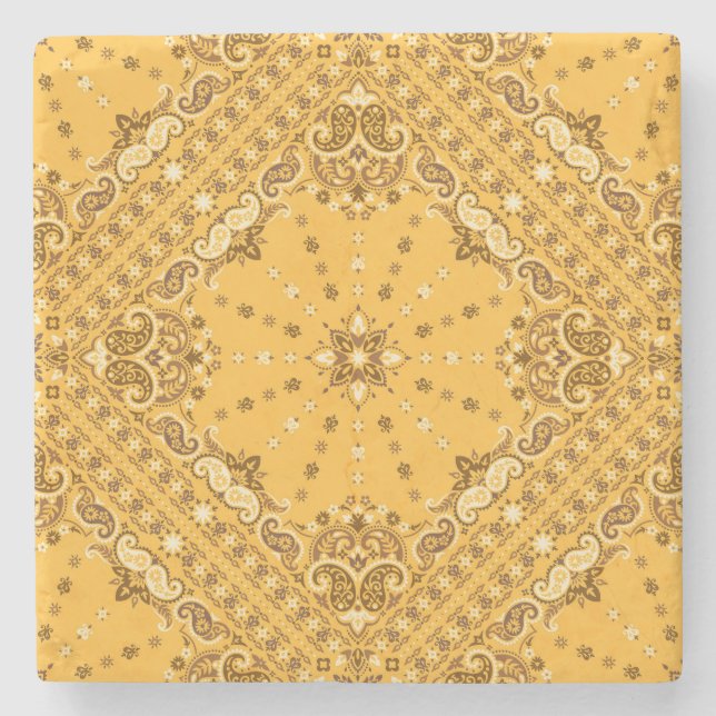 Bandana Boho: Paisley Print Revival Stenunderlägg (Framsidan)