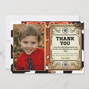 Bandana Cowboy Birthday Photo Tack
