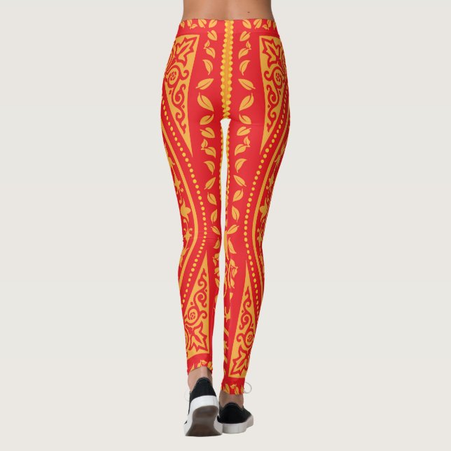 Bandana Design-2 Leggings (Baksida)
