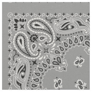 Bandana Design Fabric Tyg