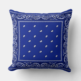 Bandana L.A. Blue Dekorativ kudde
