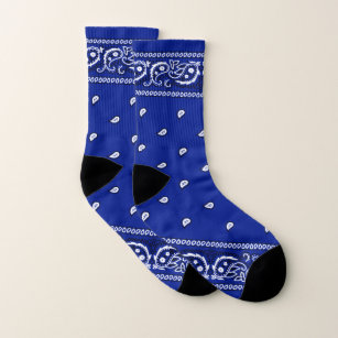 Bandana L.A. Blue Socks Strumpor