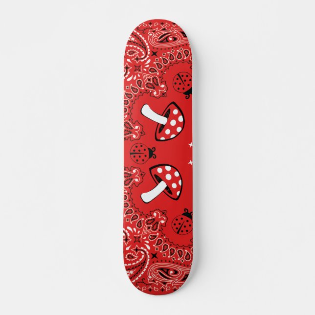 Bandana Mini Skateboard Bräda 18,5 Cm (Framsida)