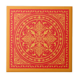 Bandana Mönster-1 Ceramic Tile Kakelplatta