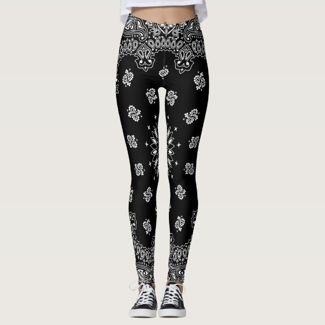 bandana paisley leggings (Framsida)