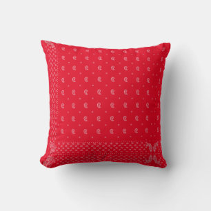 Bandana Paisley Pillow - Plocka färg Kudde