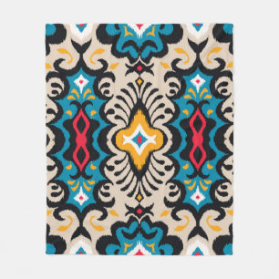 Bandana Print. sömlös mönster med paisley eller na Fleecefilt