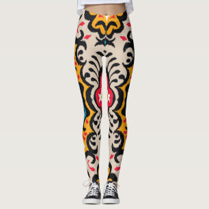 Bandana Print: Vintage Paisley Silke. Leggings
