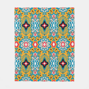 Bandana Print. Vintage sömlös mönster med paisl Fleecefilt