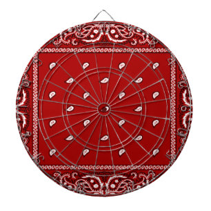 Bandana Red Dartboard Darttavla