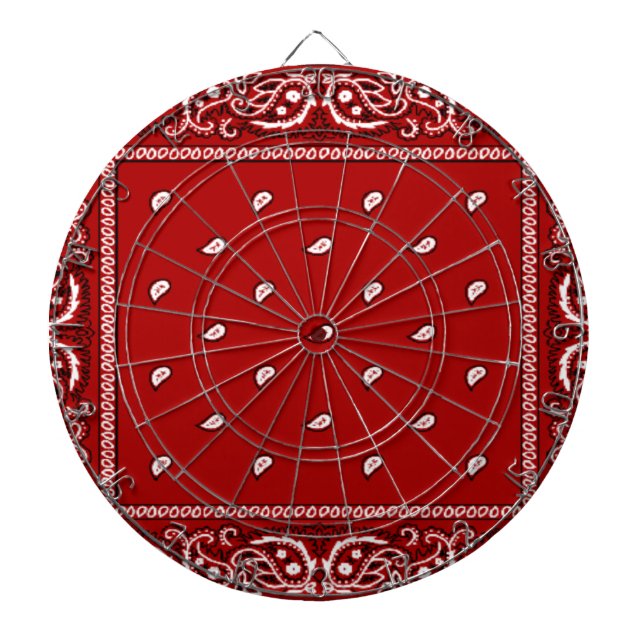 Bandana Red Dartboard Darttavla (Framsidan)