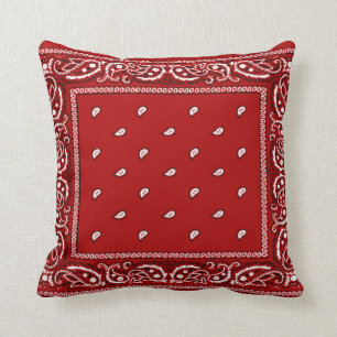 Bandana Red Dekorativ kudde