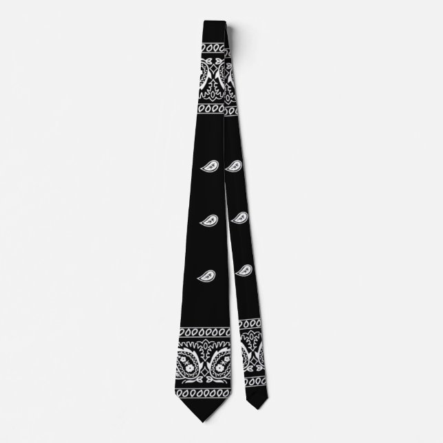 Bandana True Black Tie Slips (Framsida)